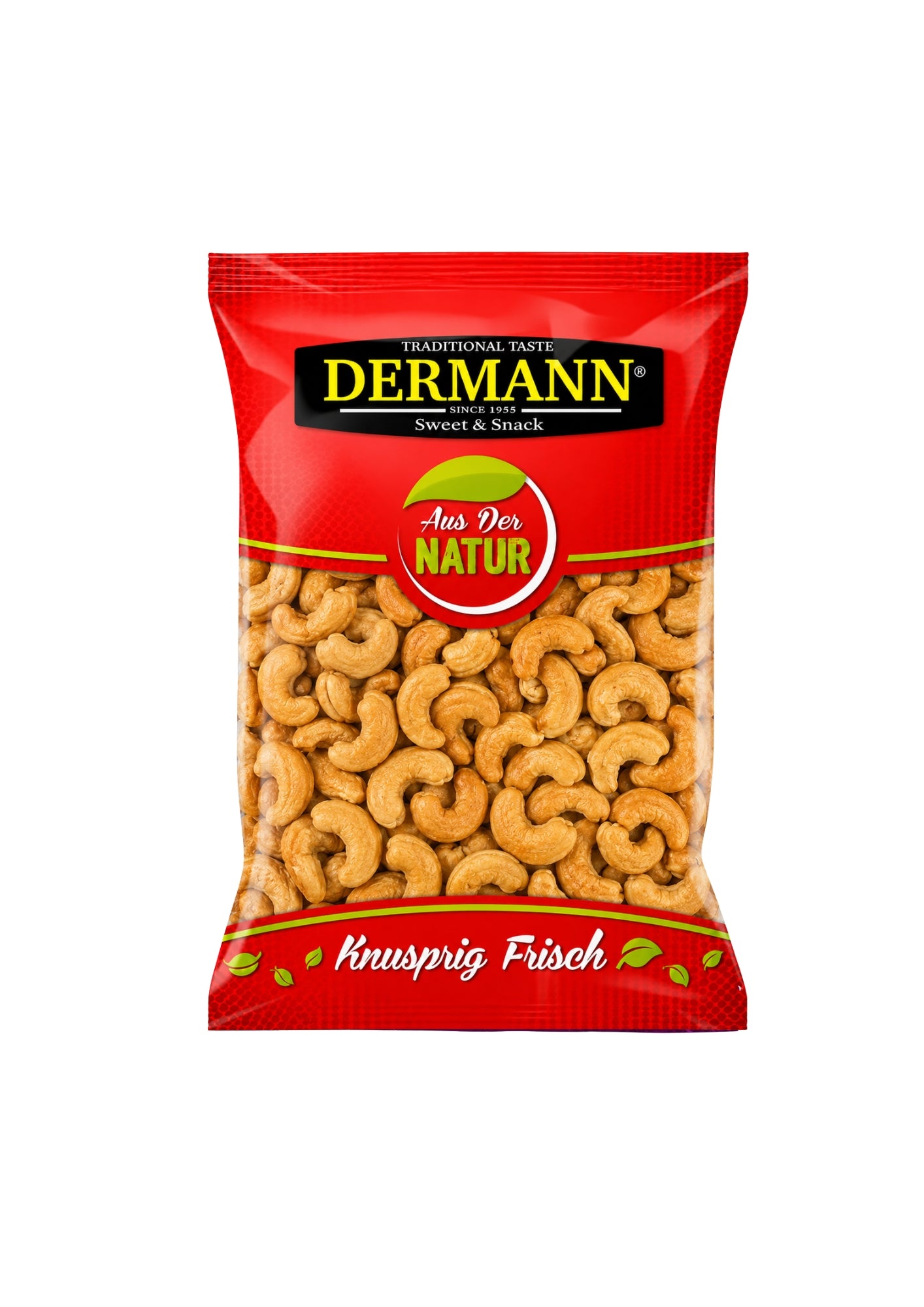 Geröstete und gesalzene Cashew Kerne